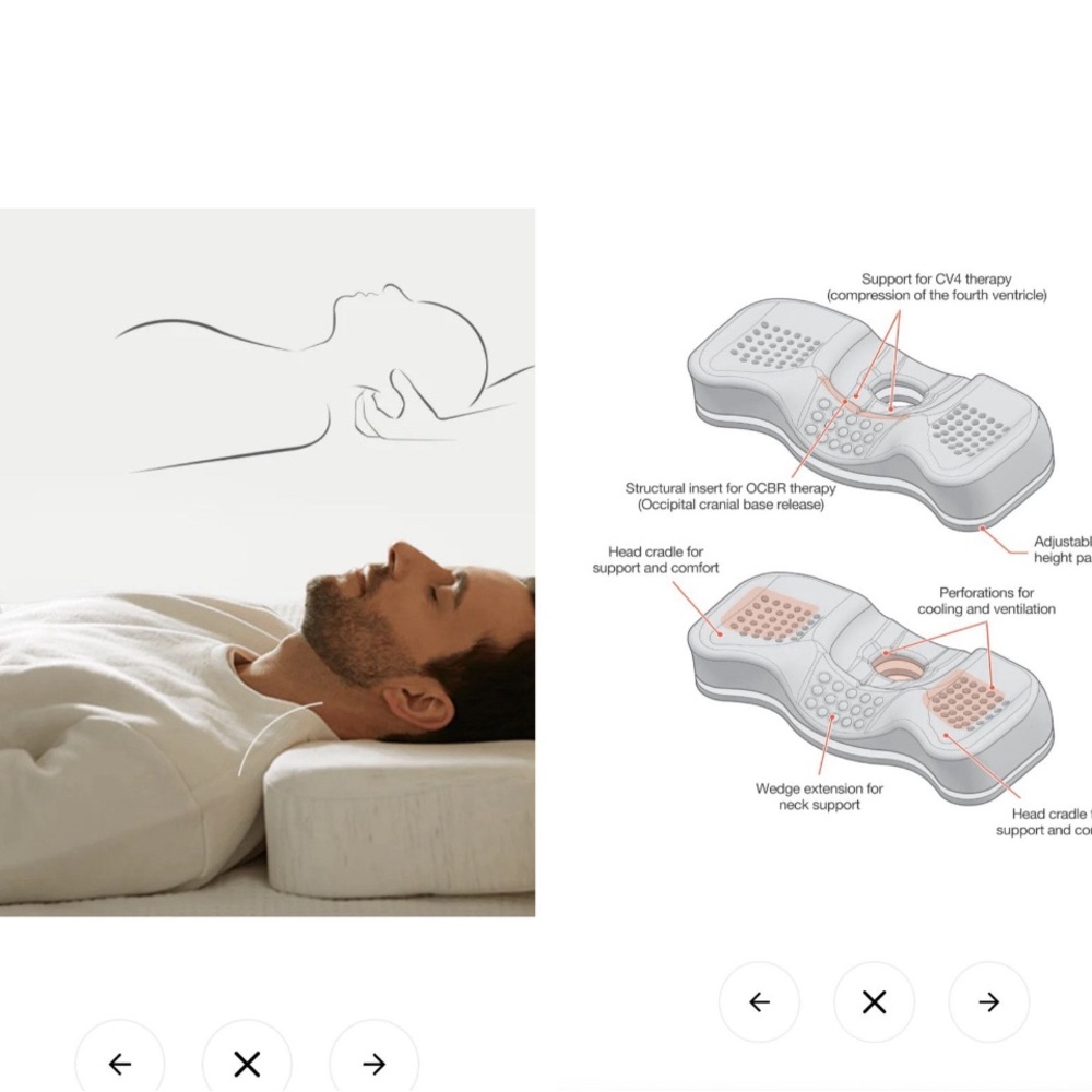 New Kanuda Piano Air orthopedic Pillow: Designed By Physical Therapist